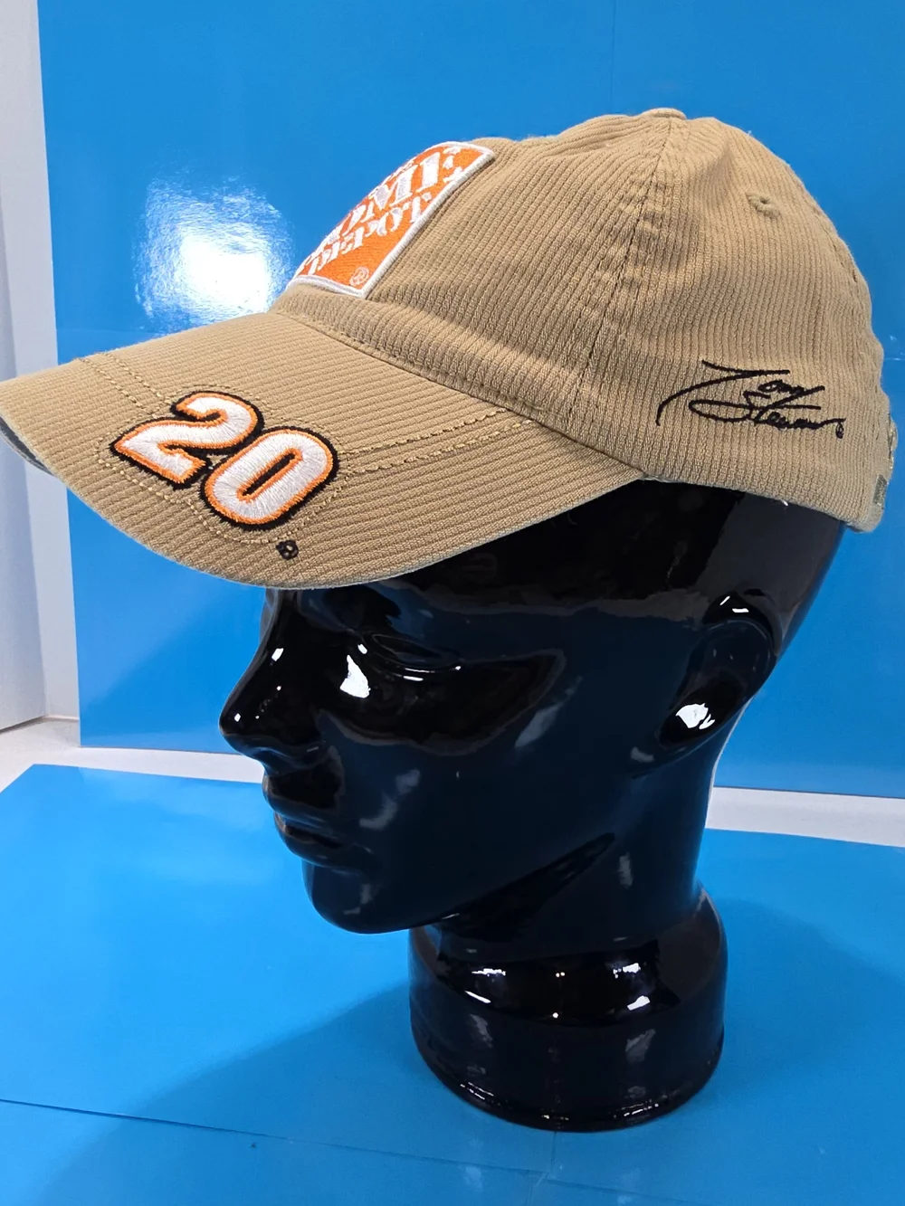 Home Depot Joe Gibbs Racing NASCAR #20 Beige Strapback Hat